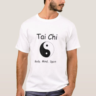 T-shirt Body Mind Spirit Chinese Martial Arts Tai Chi