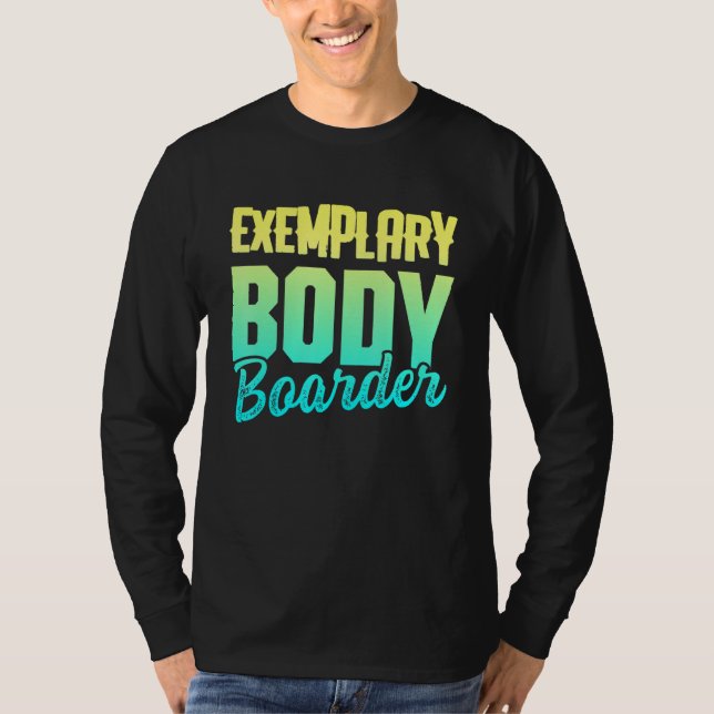 T-shirt Bodyboard Bodyboard Bodyboard 9 (Devant)