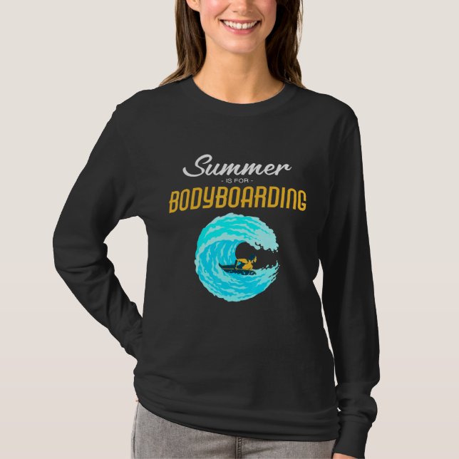 T-shirt Bodyboard Summer Est Pour Bodyboard (Devant)