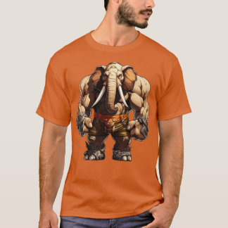 T-shirt Bodybuilder Elephant 1