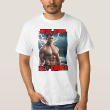 Bodybuilder et tempête