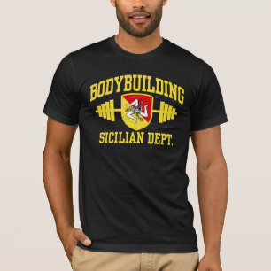 T-shirt Bodybuilder sicilien