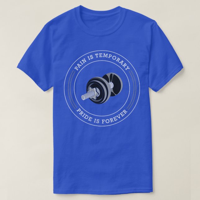 T-shirt Bodybuilding avec Dumbbells 2 (Design devant)