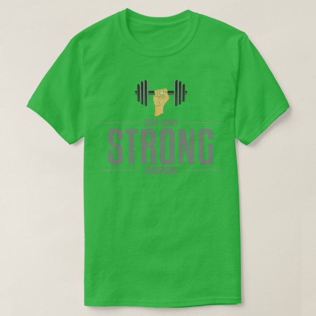 T-shirt Bodybuilding avec Dumbbells 3 (Design devant)