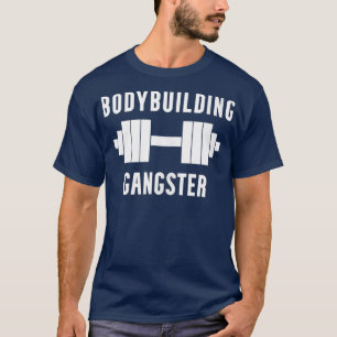 T-shirt Bodybuilding Gangster Entraînement d'haltérophilie