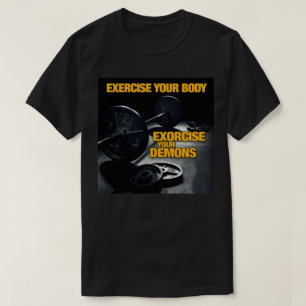 T-shirt Bodybuilding Gym entraînement Motivationnel