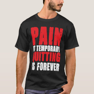 T-shirt Bodybuilding Gym Vêtements Douleur Fitness Poids-l