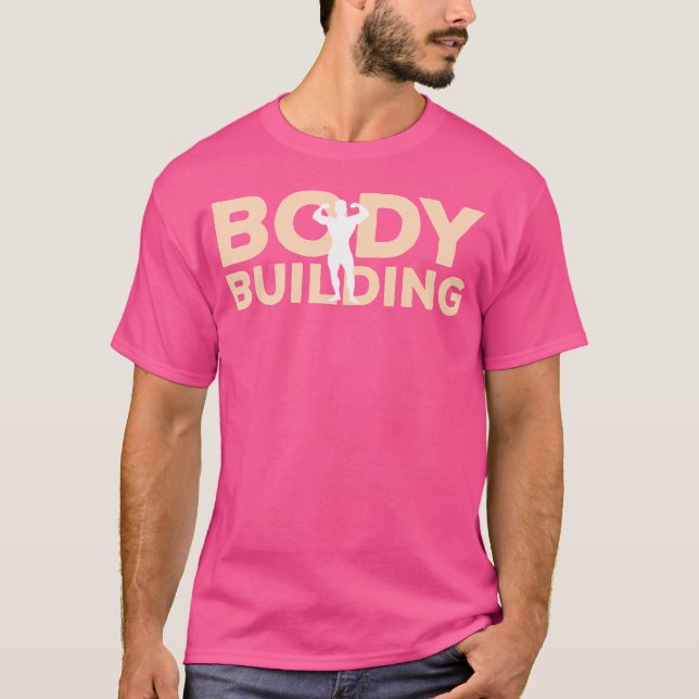 T-shirt Bodybuilding Hobby Avec Ombre À L'Intérieur (Devant)