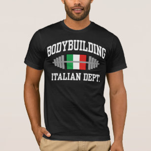 T-shirt Bodybuilding italien