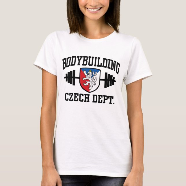 T-shirt Bodybuilding tchèque (Devant)