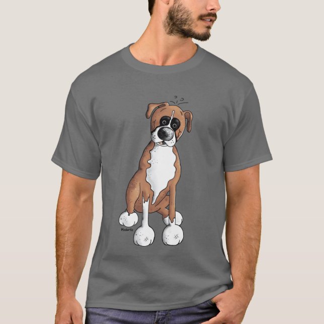 T-shirt Boer Dog Dogs rétro (Devant)
