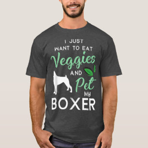 T-shirt Boer Funny Vegan Propriétaire Amoureux des chiens 