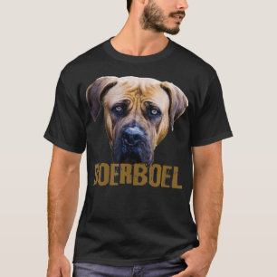 T-shirt Boerboel sud-africain Mastiff Retro