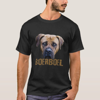 T-shirt Boerboel sud-africain Mastiff Retro