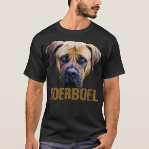 T-shirt Boerboel sud-africain Mastiff Retro