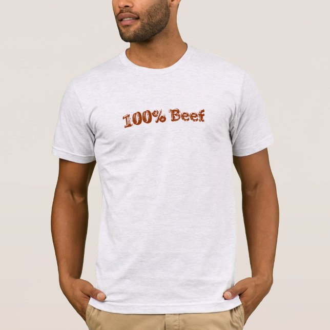 T-shirt Boeuf 100% (Devant)
