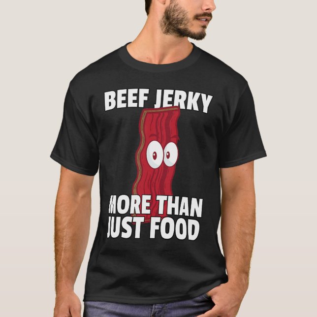 T-shirt Boeuf Jerky Sain Keto Sticks (Devant)