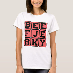 T-shirt Boeuf Jerky, traitement déshydraté
