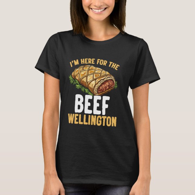 T-shirt Bœuf Wellington drôle (Devant)