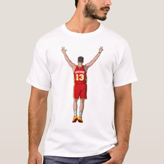 T-shirt Bogdan Bogdanovic - Basketball Atlanta (Devant)