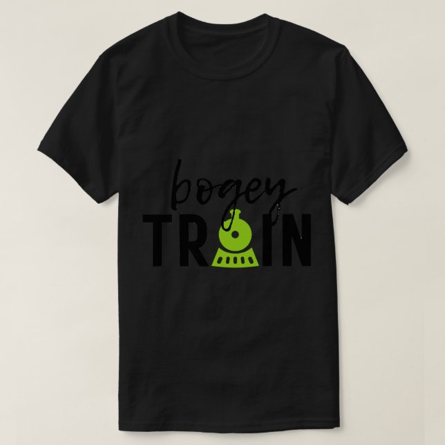T-shirt Bogey Train Golf T Premium (Design devant)