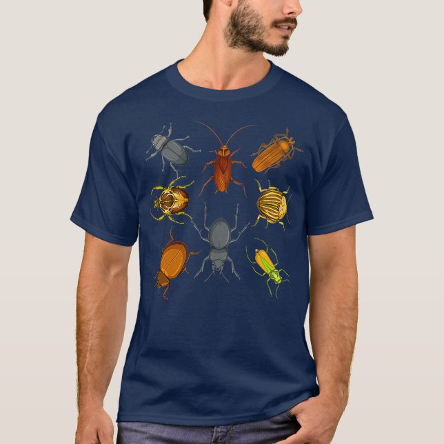 T-shirt Bogue du collecteur de insectes du biologiste de l (Devant)
