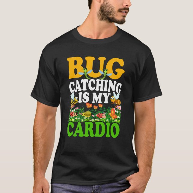 T-shirt Bogue Insecte Science La capture de bogue est mon  (Devant)