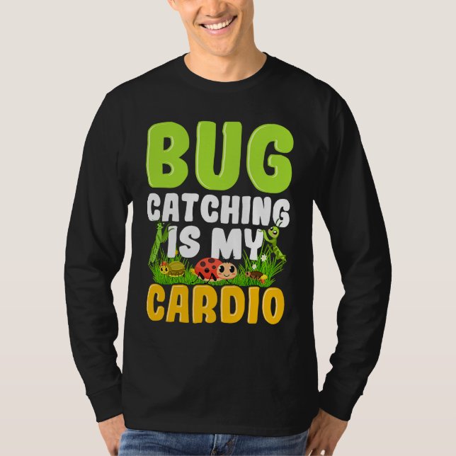 T-shirt Bogue  Science des insectes  La capture de bogue e (Devant)