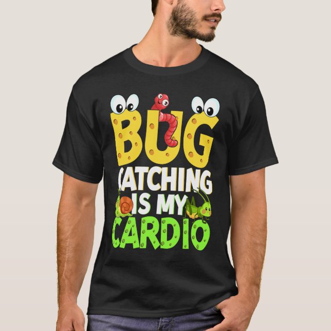T-shirt Bogue  Science des insectes  La capture de bogue e (Devant)