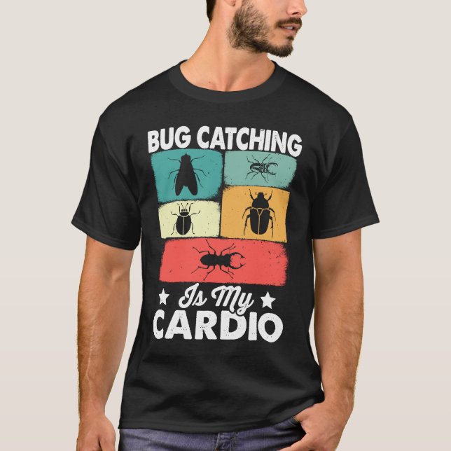 T-shirt Bogue  Science des insectes  La capture de bogue e (Devant)