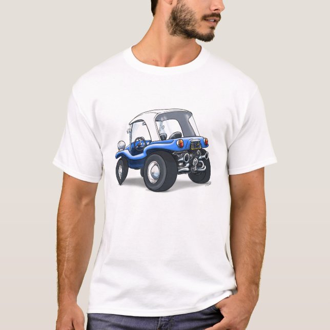 T-shirt boguet bleu de hard-top (Devant)
