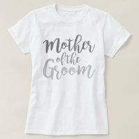 Bohème Cursive Mère du Mariage Groom