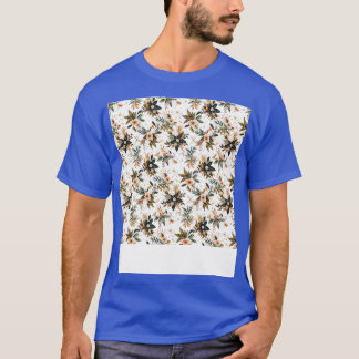 T-shirt Bohème Motif sans fil Boho Hippie Fleur Tzigane