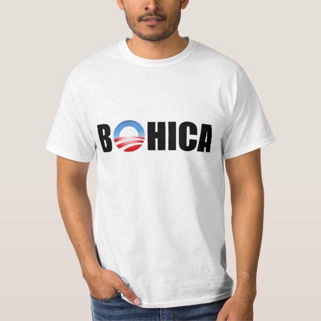 T-shirt Bohica anti Obama (Devant)