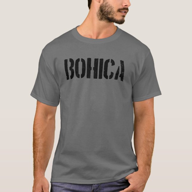 T-shirt Bohica Drôle argot militaire Vétérinaire Cadeau Bo (Devant)