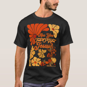 T-shirt Boho chrétien d'automne Action de grâce d'automne