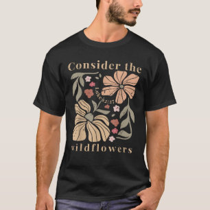 T-shirt Boho Christian Songe À La Flo D'Été Fleur sauvage