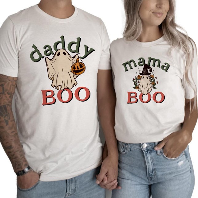 T-shirt Boho Daddy Boo Cute Ghost Halloween (Créateur téléchargé)
