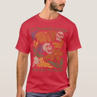 T-shirt Boho Floral Ma Saison Préférée est La Chute de Fas