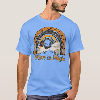 T-shirt Boho Halloween Papillion Chien compétition d'agili