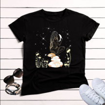 Boho Lune Champignon Déesse Céleste Mystique