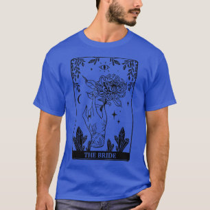 T-shirt Boho Moon Soeur La Mariée Carte Tarot Sortie H