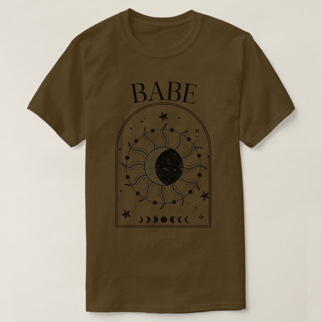 T-shirt Boho Mystic Tarot Celestial Bachelorette Bride Bri (Design devant)