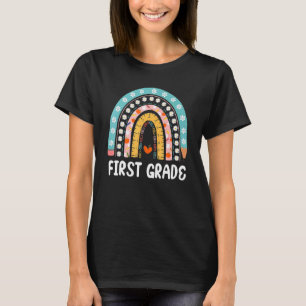 T-shirt Boho Rainbow Enseignant de première année de premi
