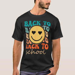 T-shirt Boho Style Super Sourire Retour À L'École Enseigna