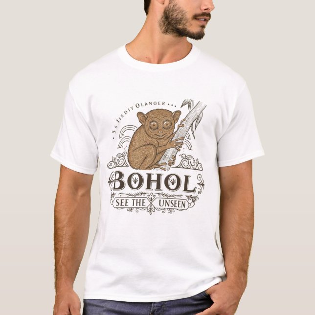 T-shirt Bohol : Voir l'invisible (Devant)