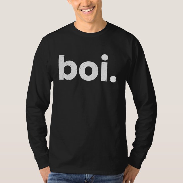 T-shirt BOI Boise Idaho Airport Code List BOI (Devant)