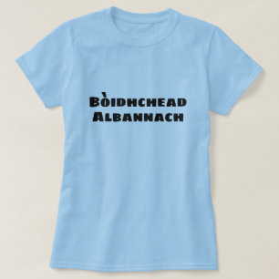 T-shirt Bòidhchead Alban, écossaise beauté écossaise gaéli