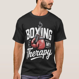 T-shirt Boing est ma thérapie Citation Boing Gants de comb