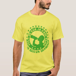 T-shirt boire_alcool_biere_apero_champion_logo